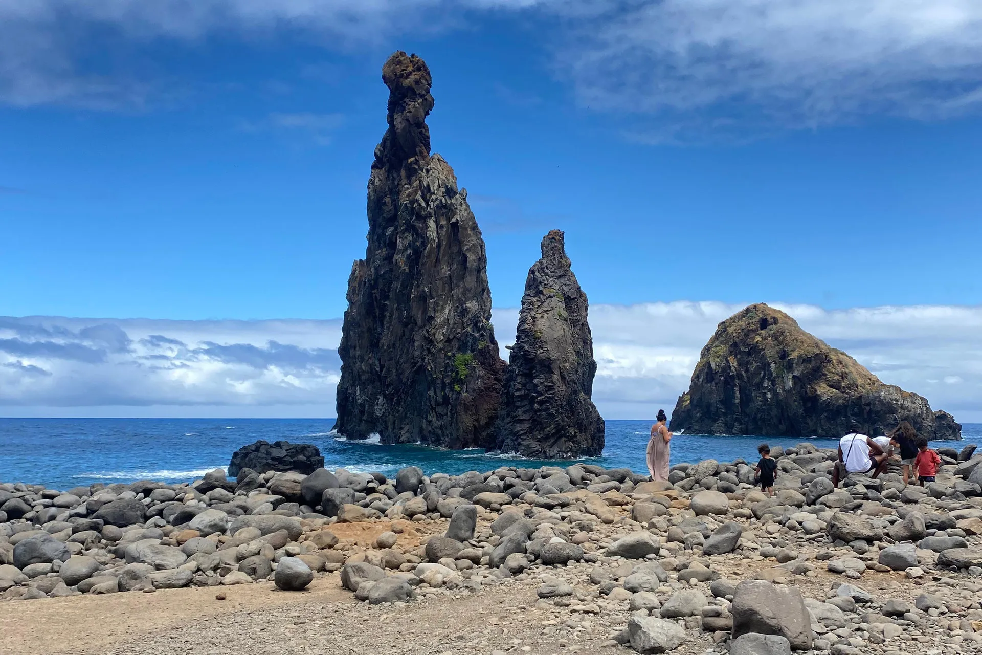 Dramatic rock formations and Atlantic views in West Madeira